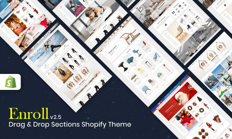Enroll - Multipurpose Responsive Shopify Theme (Sections Ready)