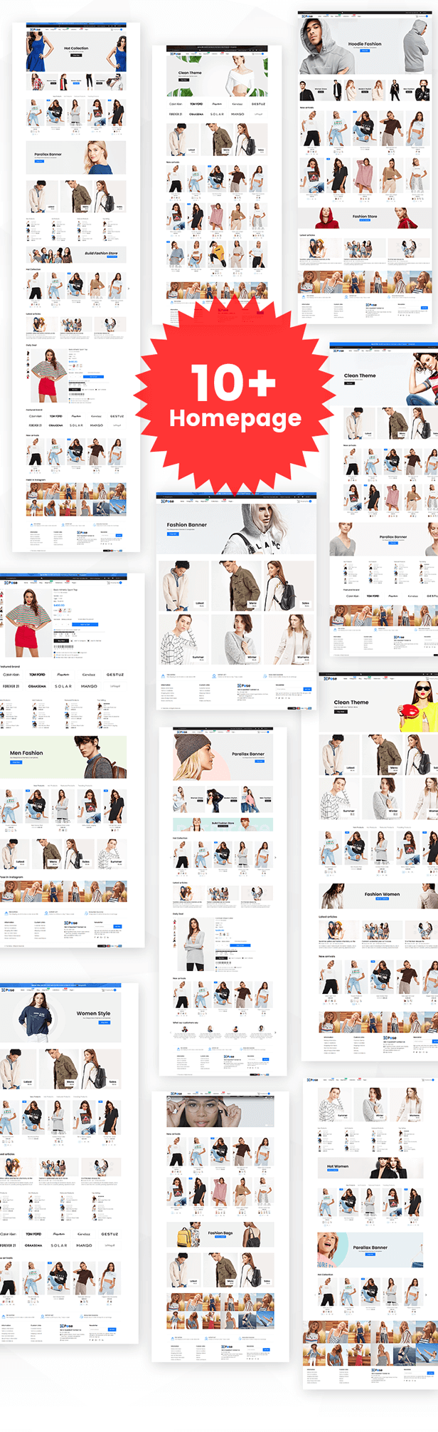 Pose - Fashion Shopify Theme Multipurpose Responsive Template