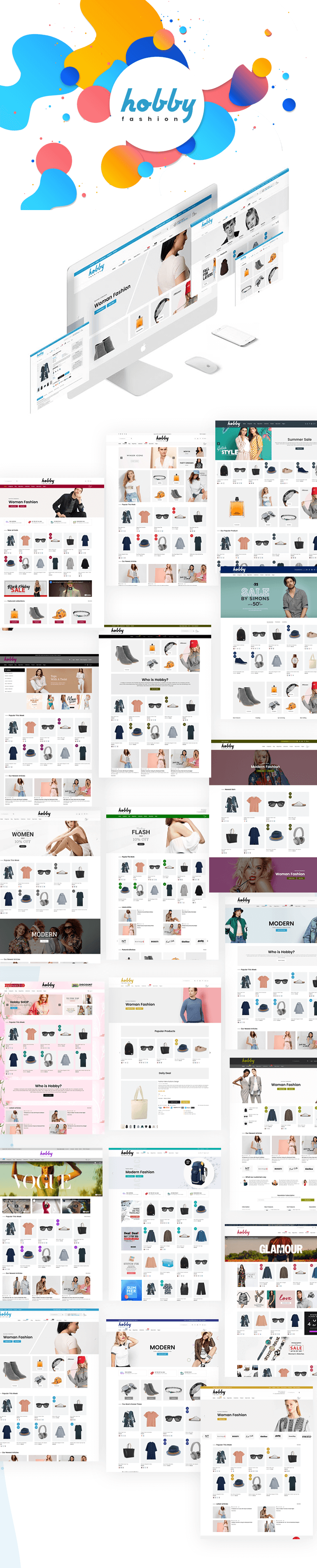 Hobby - Fashion Shopify Theme Multipurpose Responsive Template