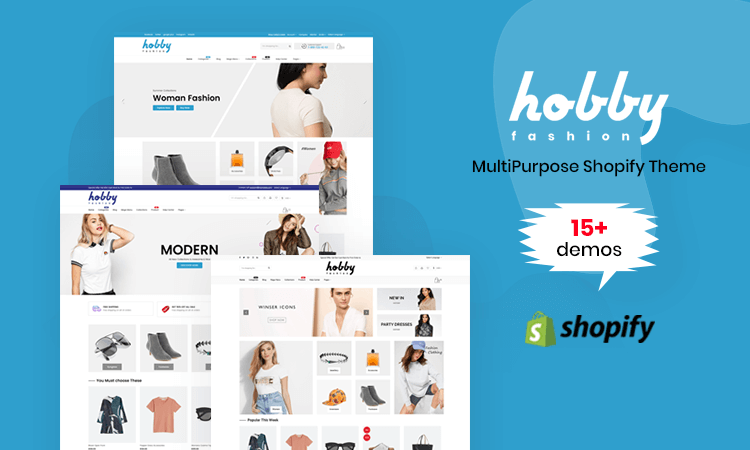 Hobby - Fashion Shopify Theme Multipurpose Responsive Template