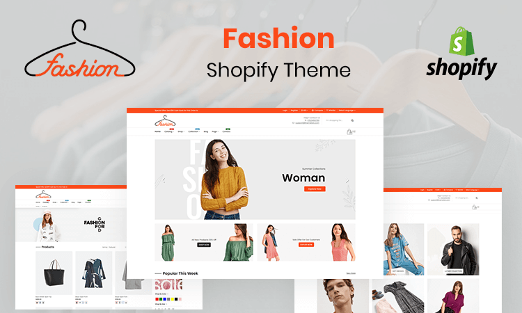 Fashion Shopify Theme Ecommerce Template